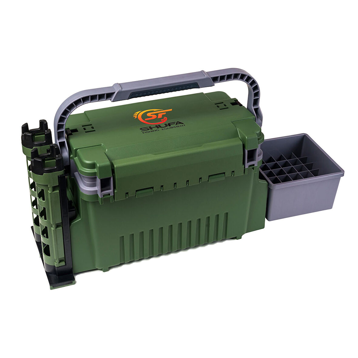 Shufa Yeni Model VIP Büyük Boy Balıkçılık Çantası Haki