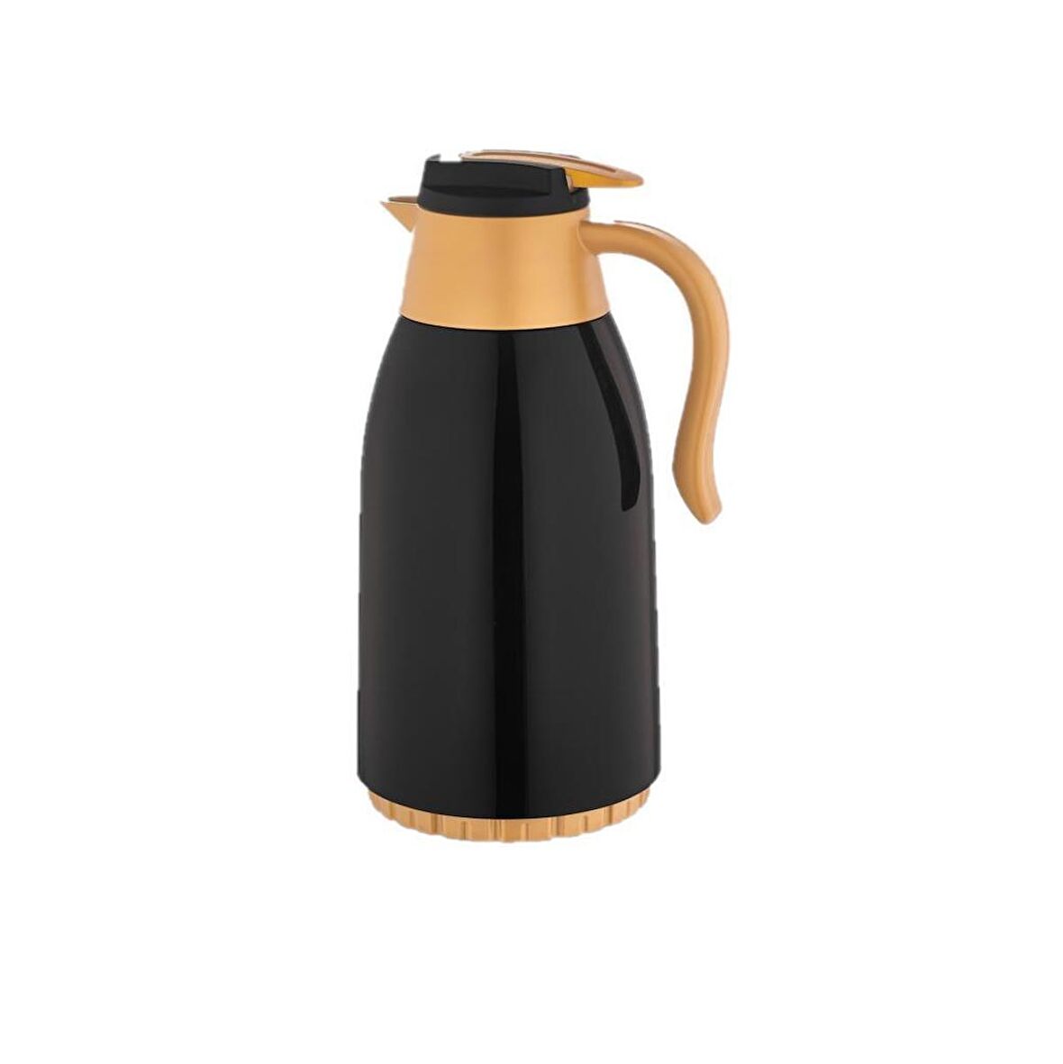 Penguen Png-7005 Cam Termos Siyah - Gold 1500 ML