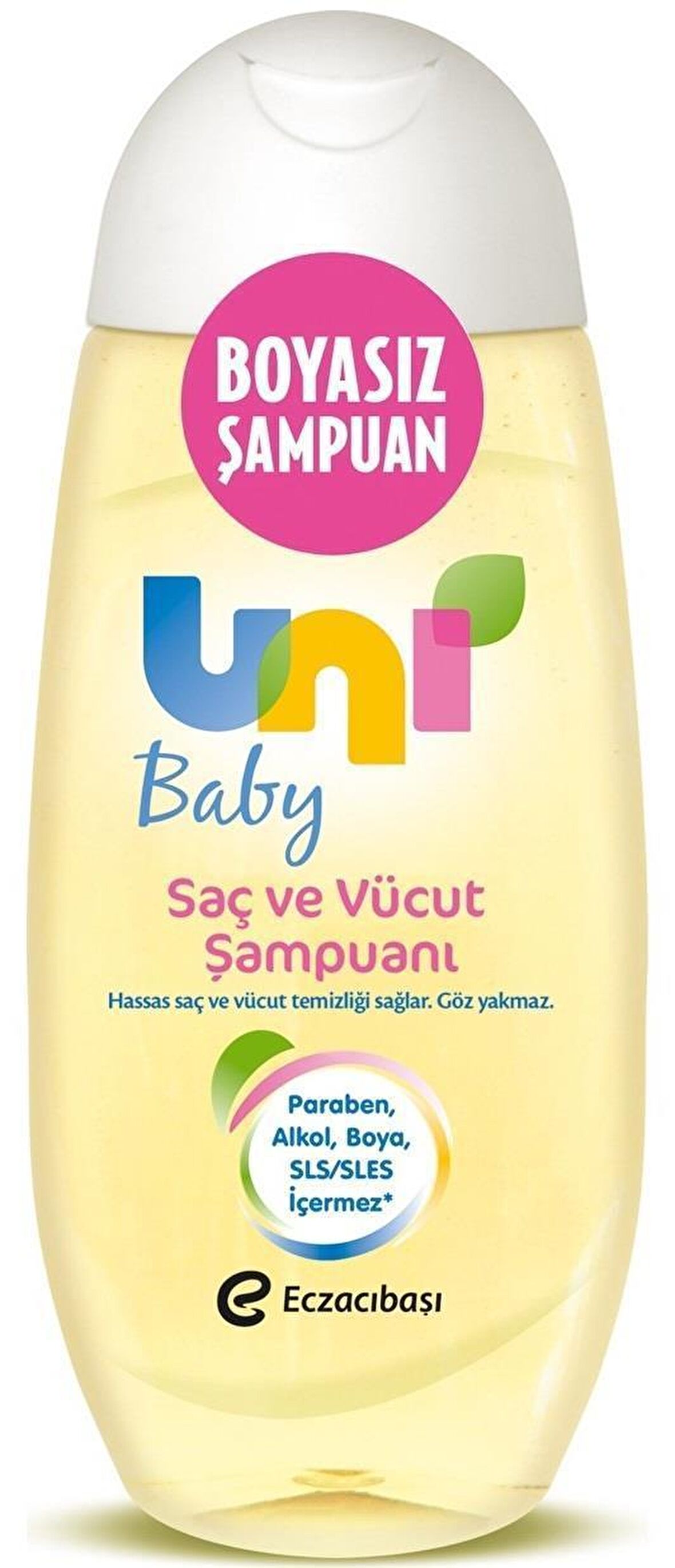 Uni Baby Göz Yakmayan Saç ve Vücut Şampuanı 200 ml