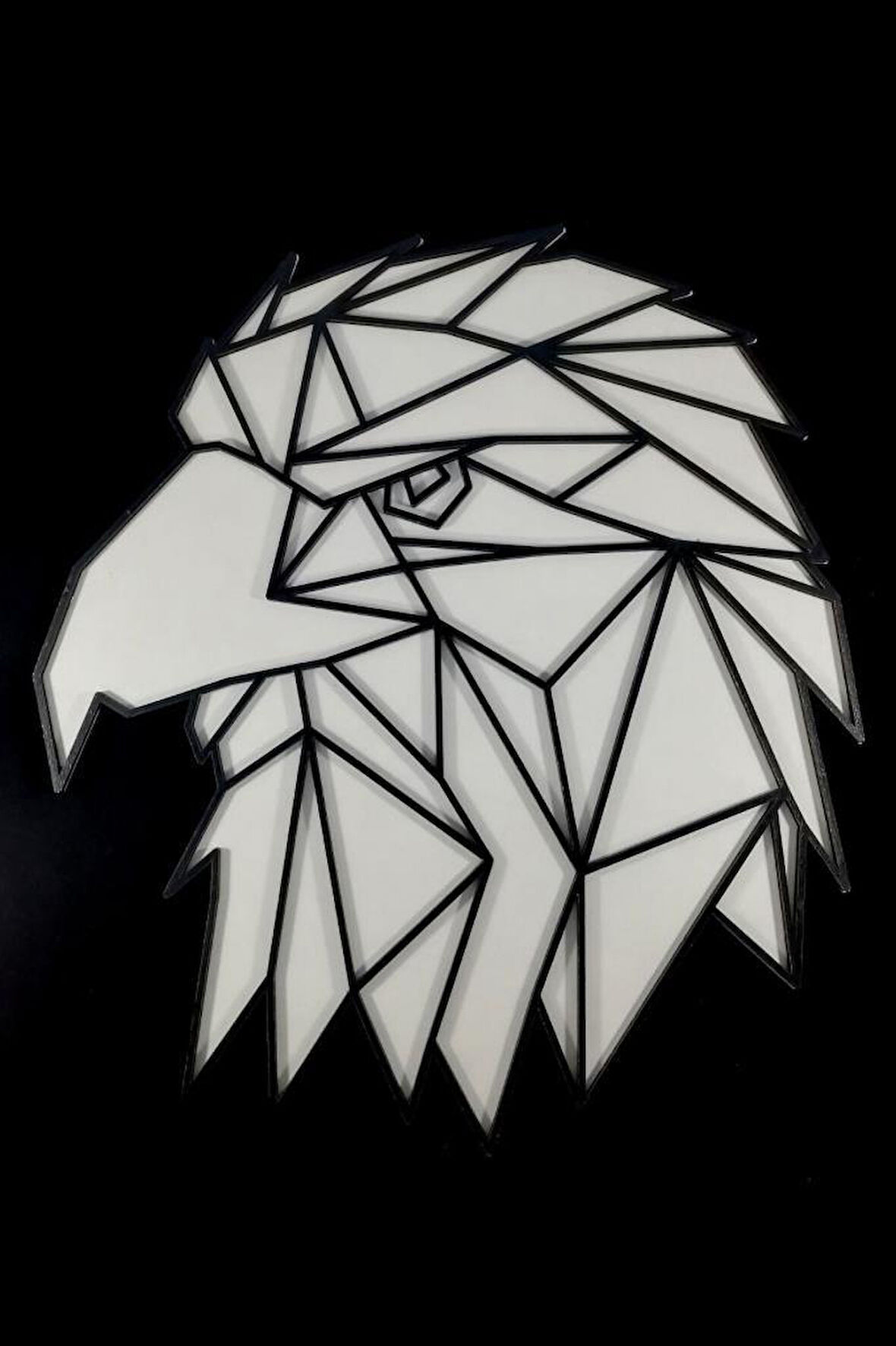 Kartal Tablosu Dekoratif Ahşap Tablo Kartal Baş Beşiktaş Tablo Dekoratif Obje