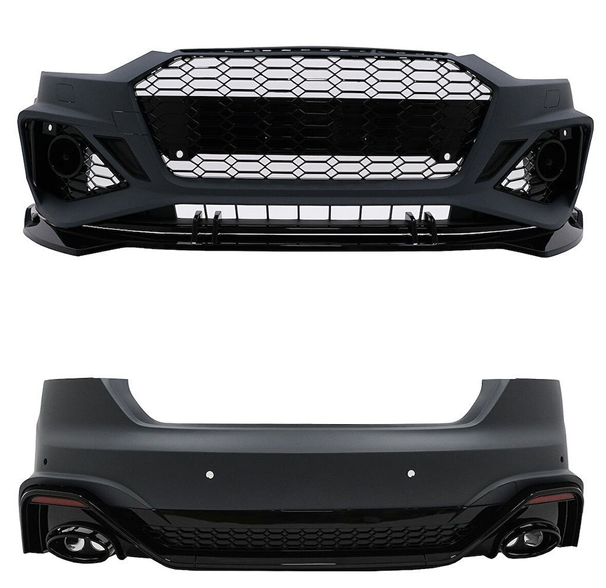 AUTOGP  Audi a5 rs5 b9 body kit tampon seti ön arka b9,5 görünüm 2019+