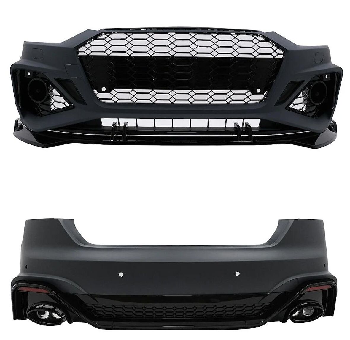 Audi a5 rs5 b9,5 body kit tampon seti ön arka 2019+