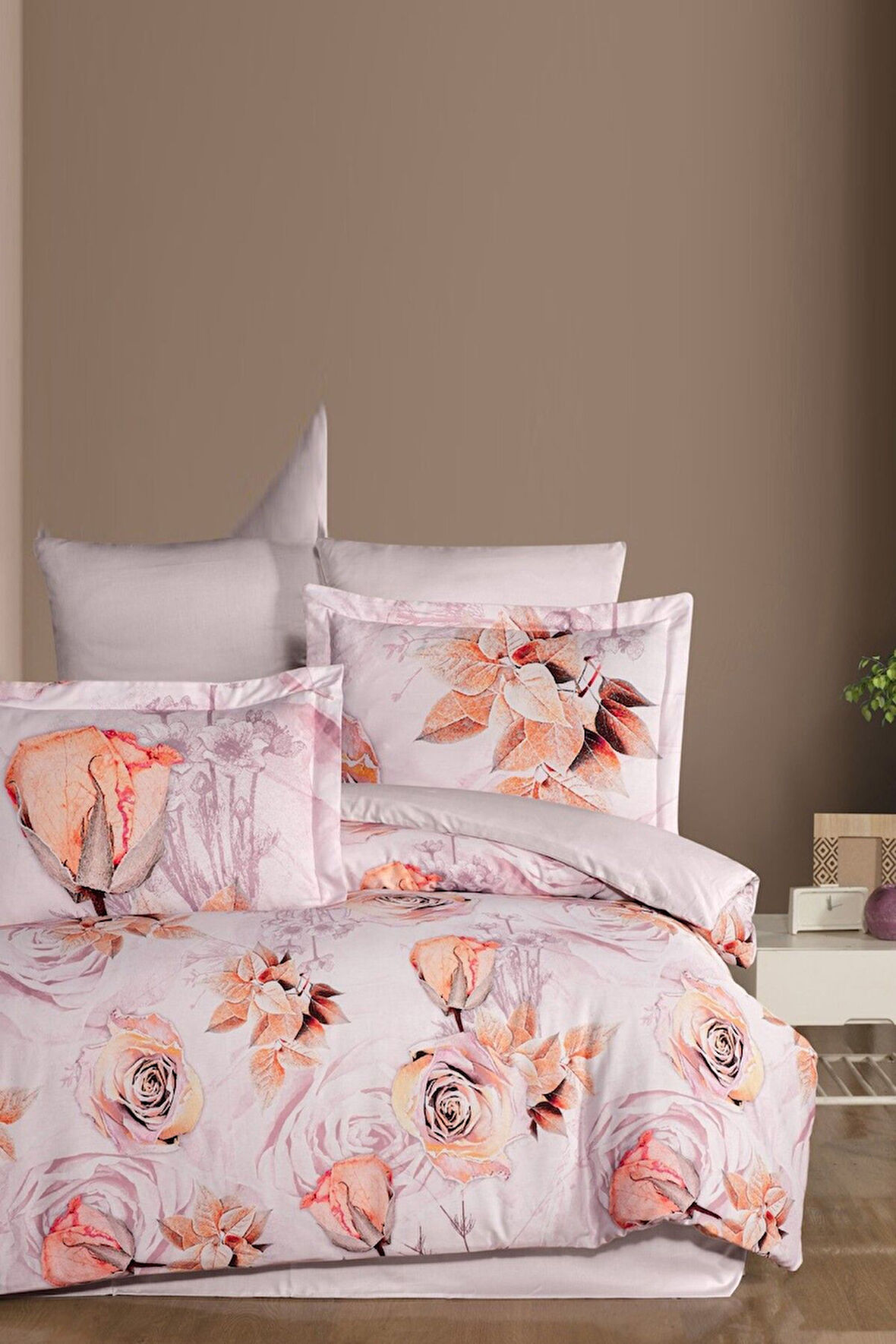 Varol Tek Kişilik Bambu Saten Nevresim Takımı