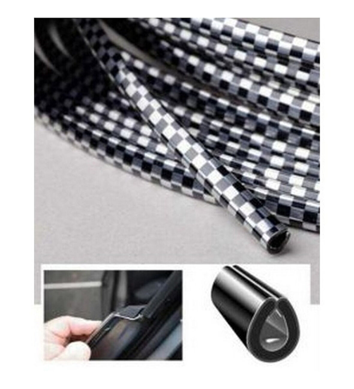 Balp Elkamet Çıta U Tipi Geçmeli Damalı 2 Metre 7Mm