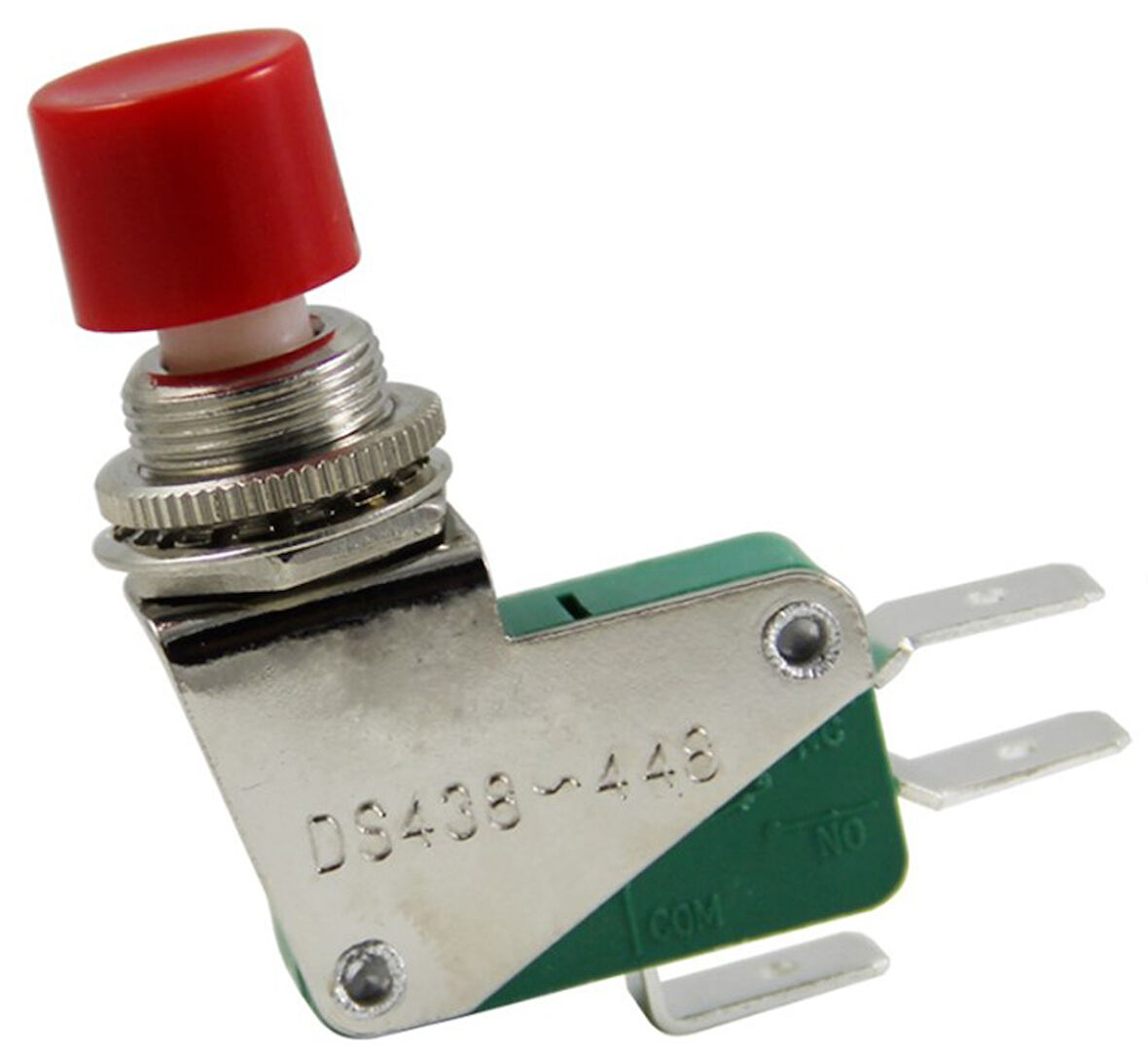 MİCRO SWİTCH DS-438 KIRMIZI BUTONLU Ø12MM (IC-176E)