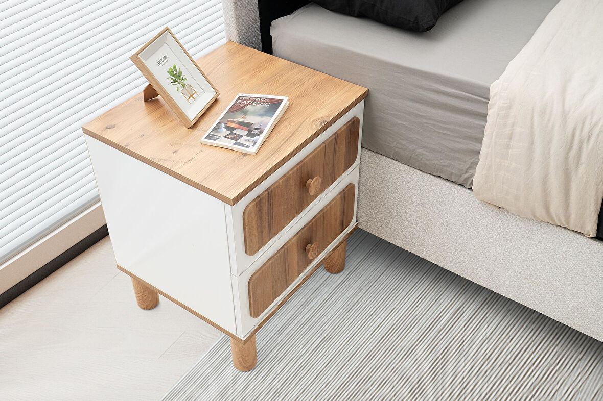 Alpina 100% MDF Komodin | Ücretsiz Teslimat ve Kurulum