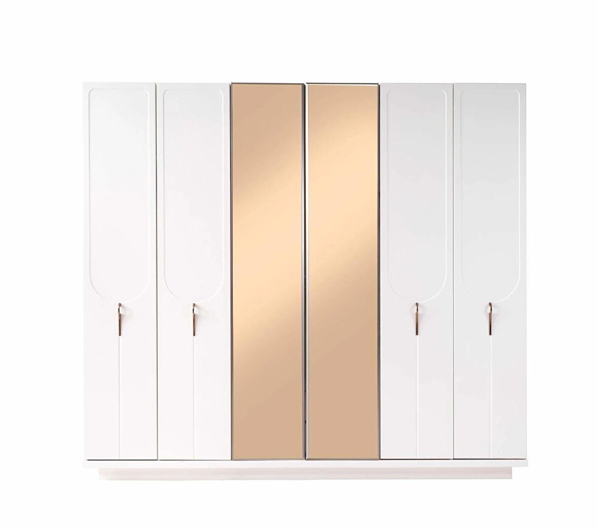Vermont 6 Kapaklı Gardırop %100 MDF | Ücretsiz Teslimat ve Kurulum