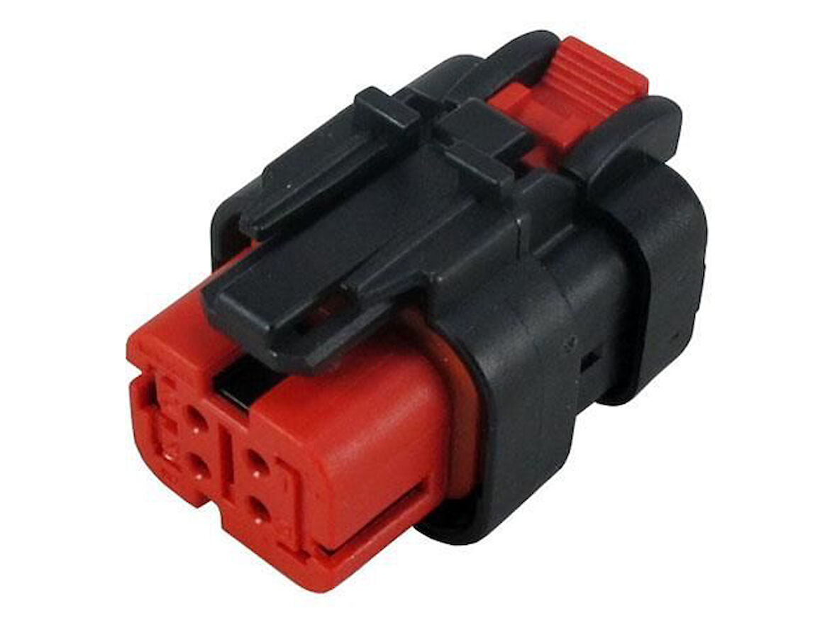 AEMPART  AEM32 4K034R  SOKET İŞ MAKİNESİ VOLVO KIRMIZI 4LÜ