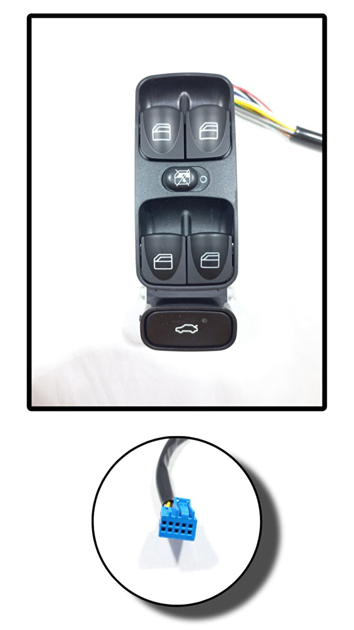 AEMPART  CAM ANAHTARI MERCEDES C SERİSİ W203 SOL/ 00-07