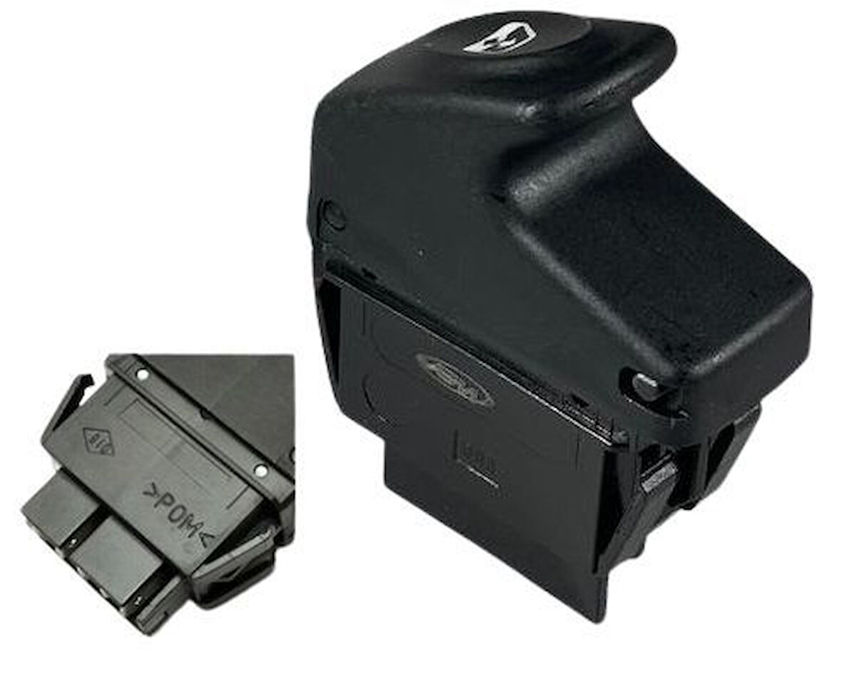AEMPART  CAM ANAHTARI RENAULT CLIO MEGANE KANGO 96-03 / 5P-SİYAH