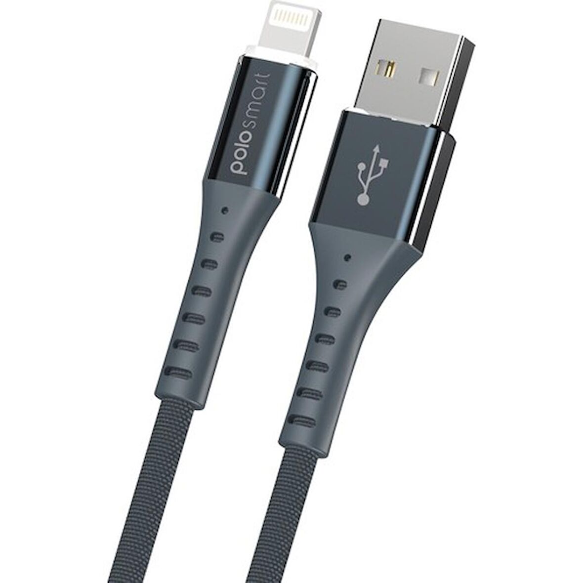 Global PSM25 Apple Uyumlu Lightning Led Aydınlatmalı Şarj ve Data Kablosu 2.1A