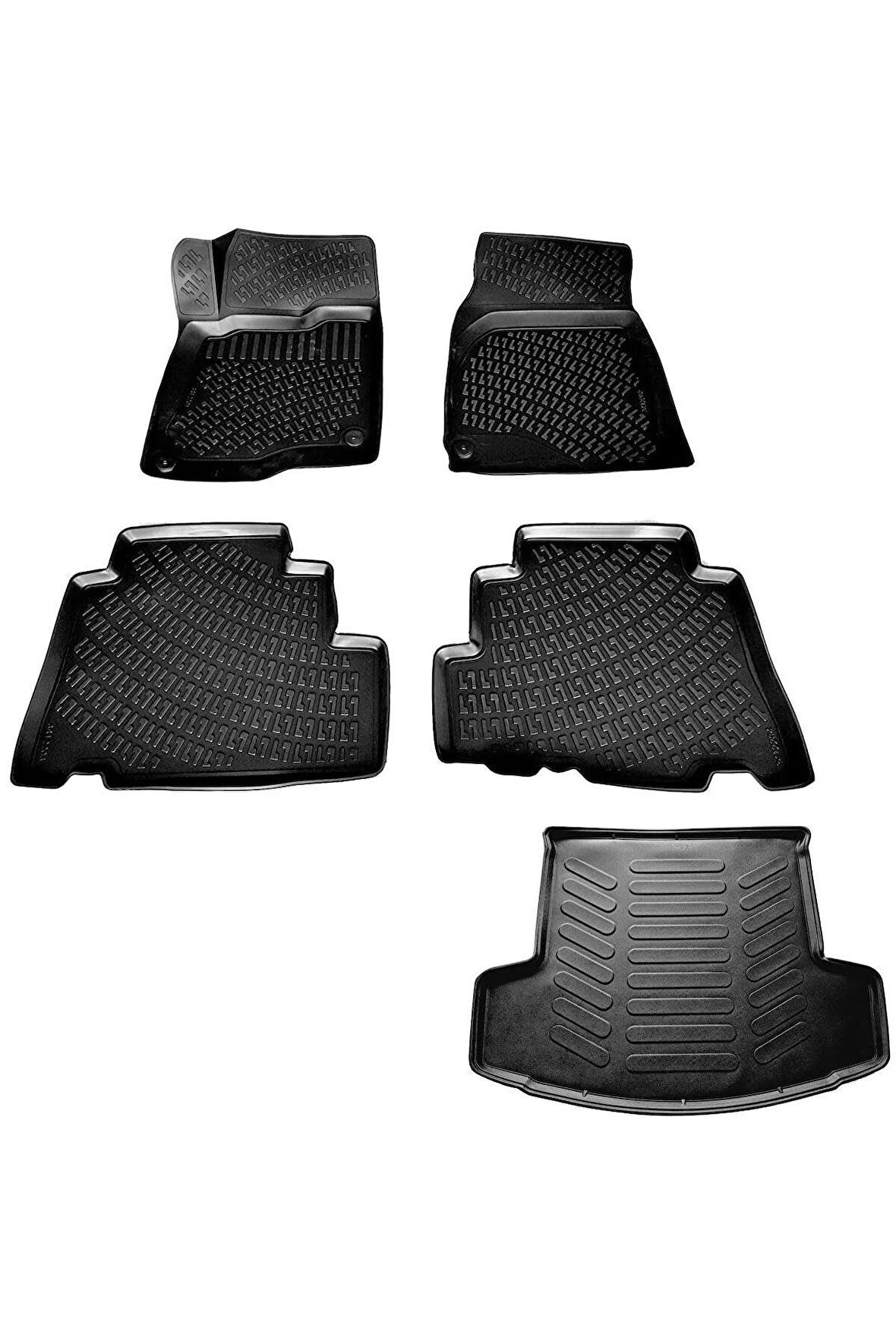 Chevrolet Captiva 3d Havuzlu Paspas ve 3d Bagaj Havuzu 2007-2015 Arası
