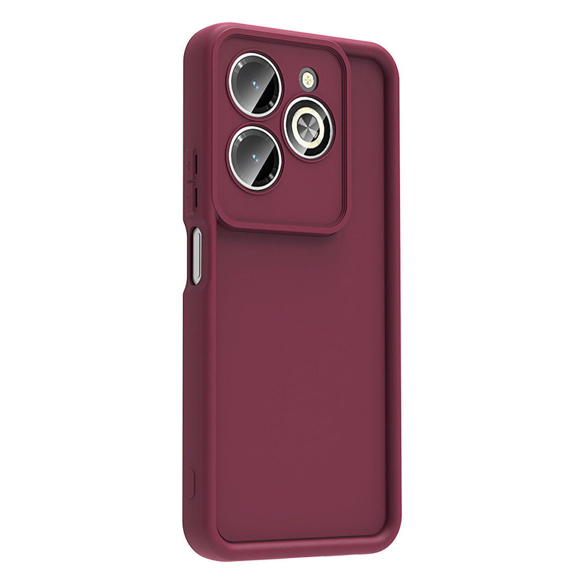 İnfinix Hot 40İ Kılıf Kamera Korumalı Ananas Silikon Kapak