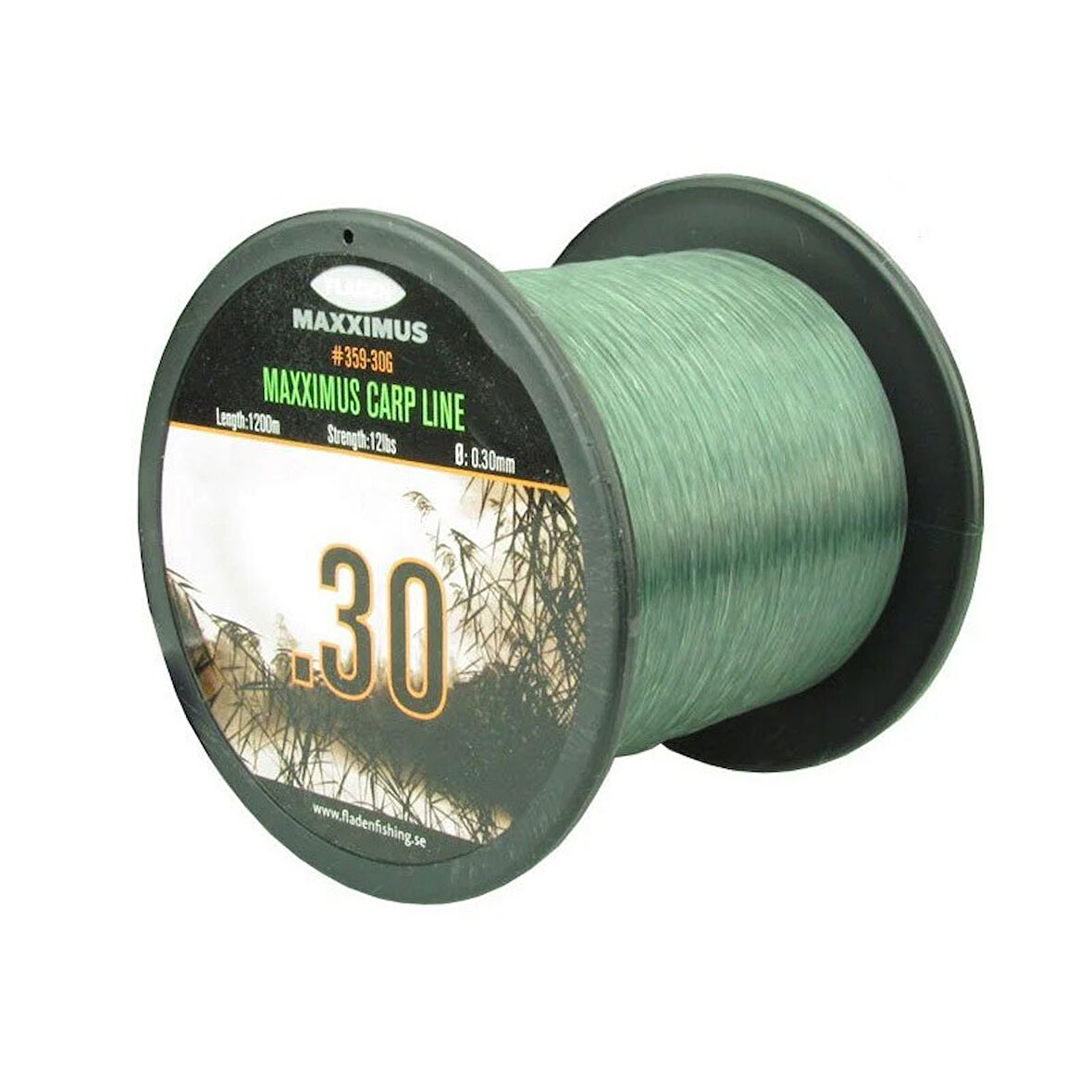 Fladen Maxximus Carp 1200M Yeşil Sazan Misinası 0.33mm - 14lbs - 6.50kg