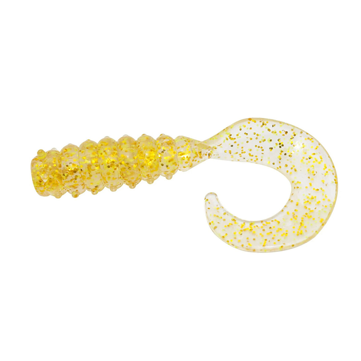 HanFish Gurt 6cm 8 Adet Orak Kuyruk Silikon Yem GT-68 Teke GLow