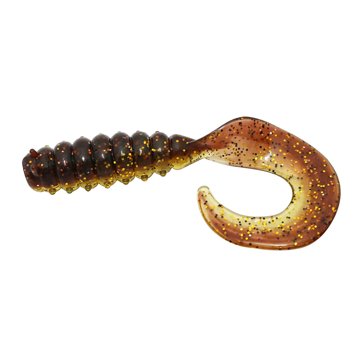 HanFish Gurt 6cm 8 Adet Orak Kuyruk Silikon Yem GT-76 Red Wing