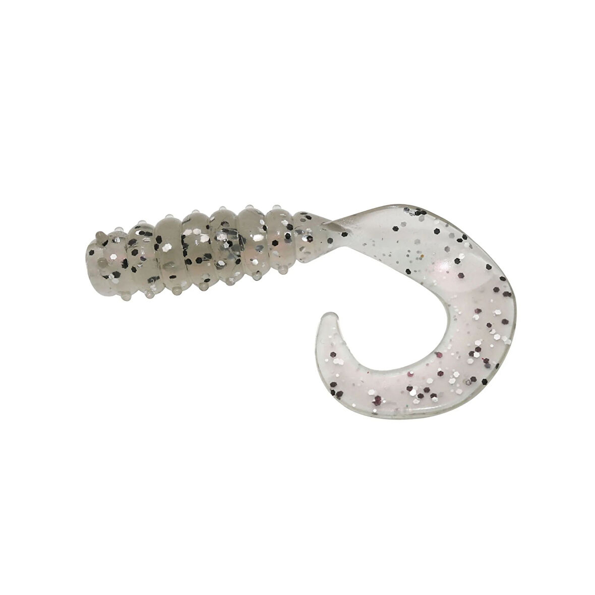 HanFish Gurt 7cm 8 Adet Orak Kuyruk Silikon Yem SBGT-631 UV Pepper