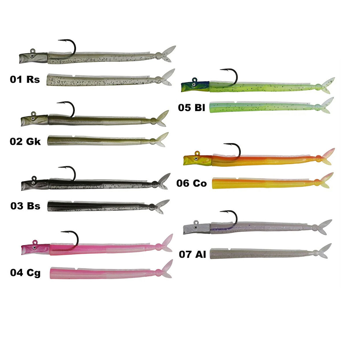 Tubertini Iberica Eel Attack 10cm 6.5gr 1+1 Silikon Yem CO 06