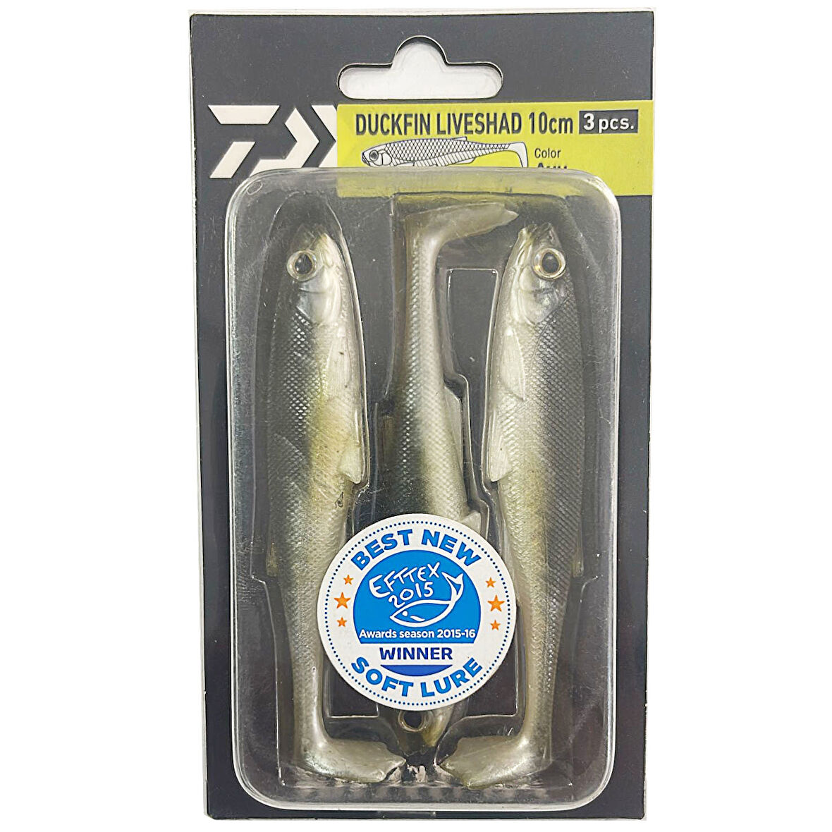 Daiwa Duckfin Live Shad 10cm 7Gr 3 Adet Silikon Yem Ayu