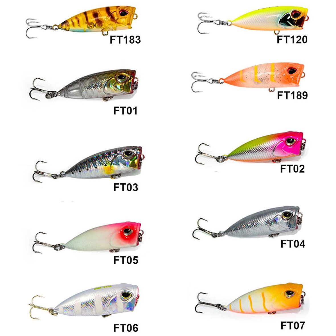 FUJIN Tiny Popper Mini LRF Popper 189 UV Karides