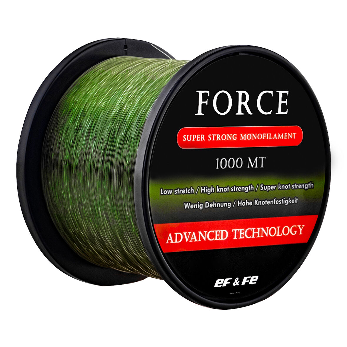Effe Force 1000m Yeşil Monofilament Olta Misinası 0.45mm - 28.42kg