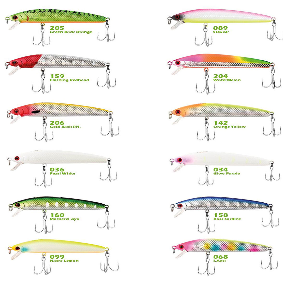 Fujin Queen 90F 9cm 7gr Floating Maket Balık 160 Mackerel Ayu