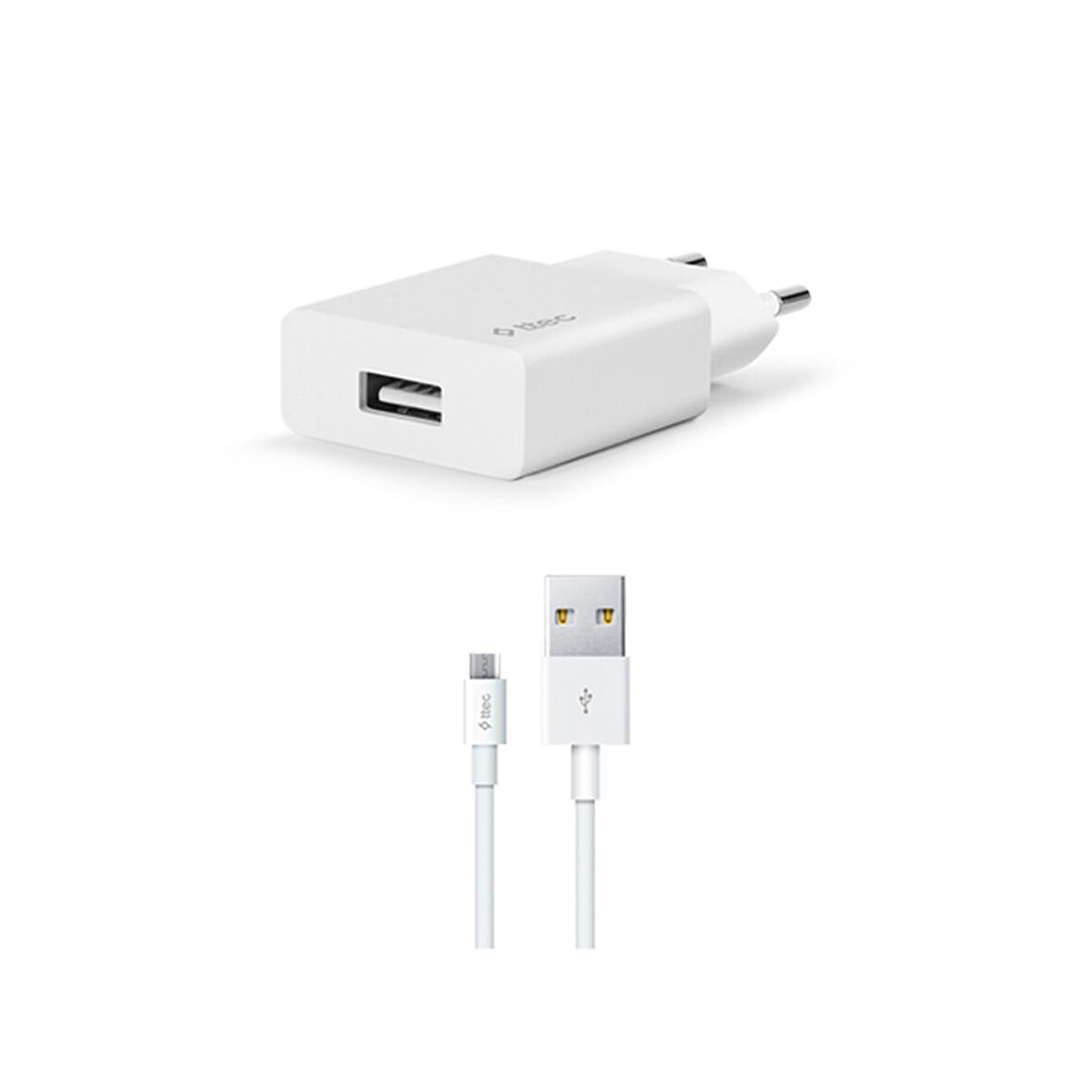 Global 2023 Smart Fast Charger 2.1A Apple Uyumlu Seyahat Şarj Aleti + Lightning USB Kablo