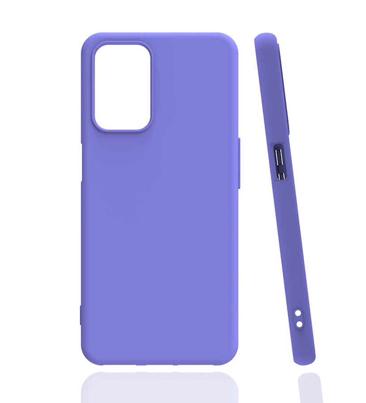 Oppo A55 4G Kılıf Esnek Mat Korumalı Silikon Kapak