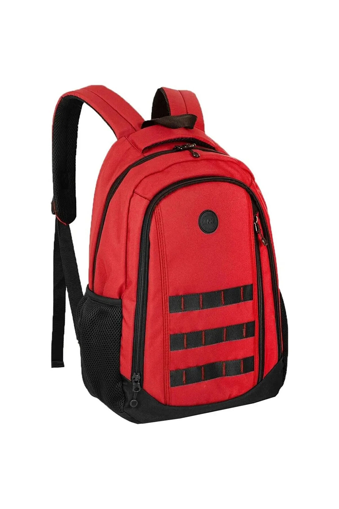 NK Kırmızı Unisex Okul Sırt Çantası 15' Laptop Bölmeli Çanta-9004
