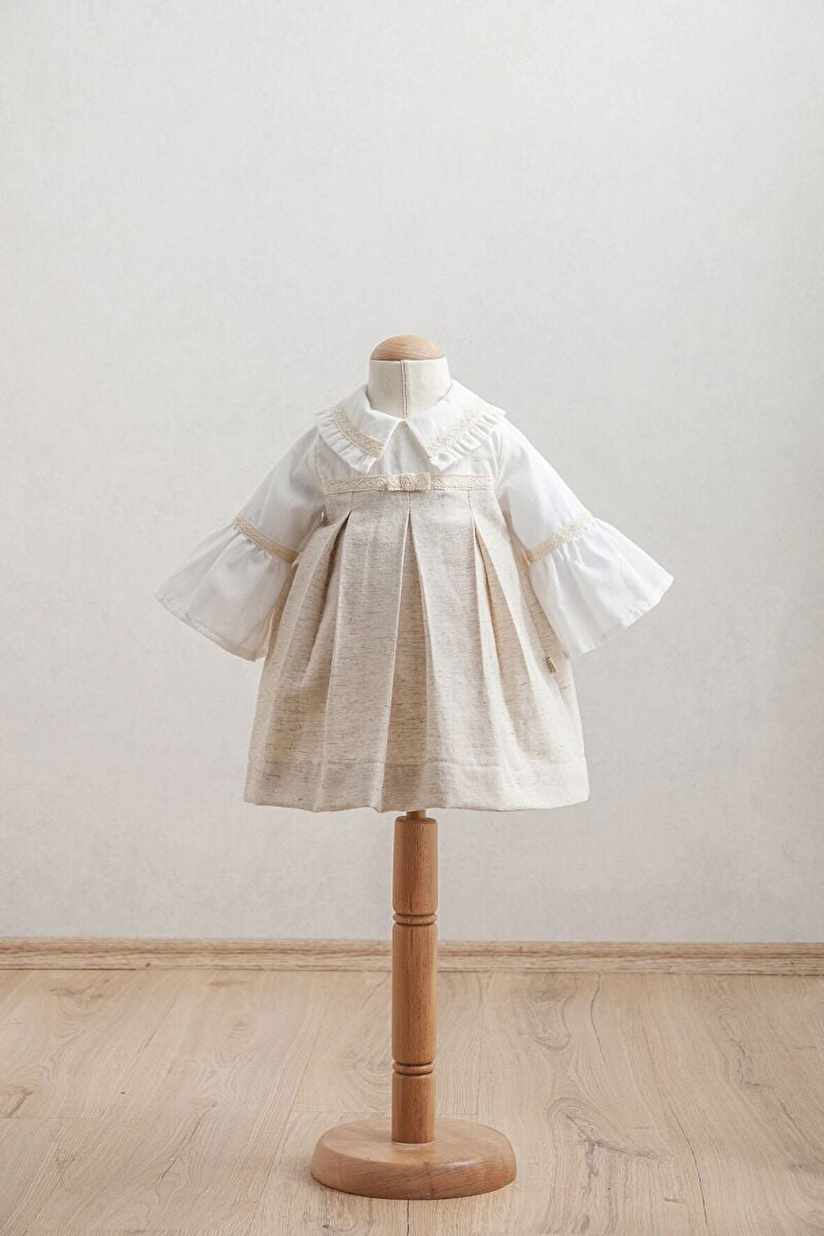 Tongs Baby Bebek Elbise 3919 Bej