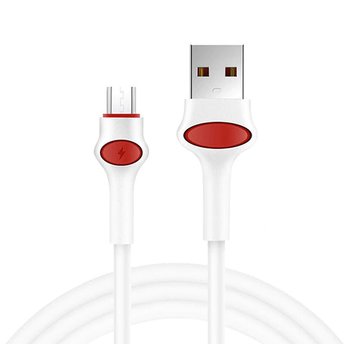 Global GFZ115 Micro 3.0A Hızlı Şarj ve Data Kablosu 1M Beyaz
