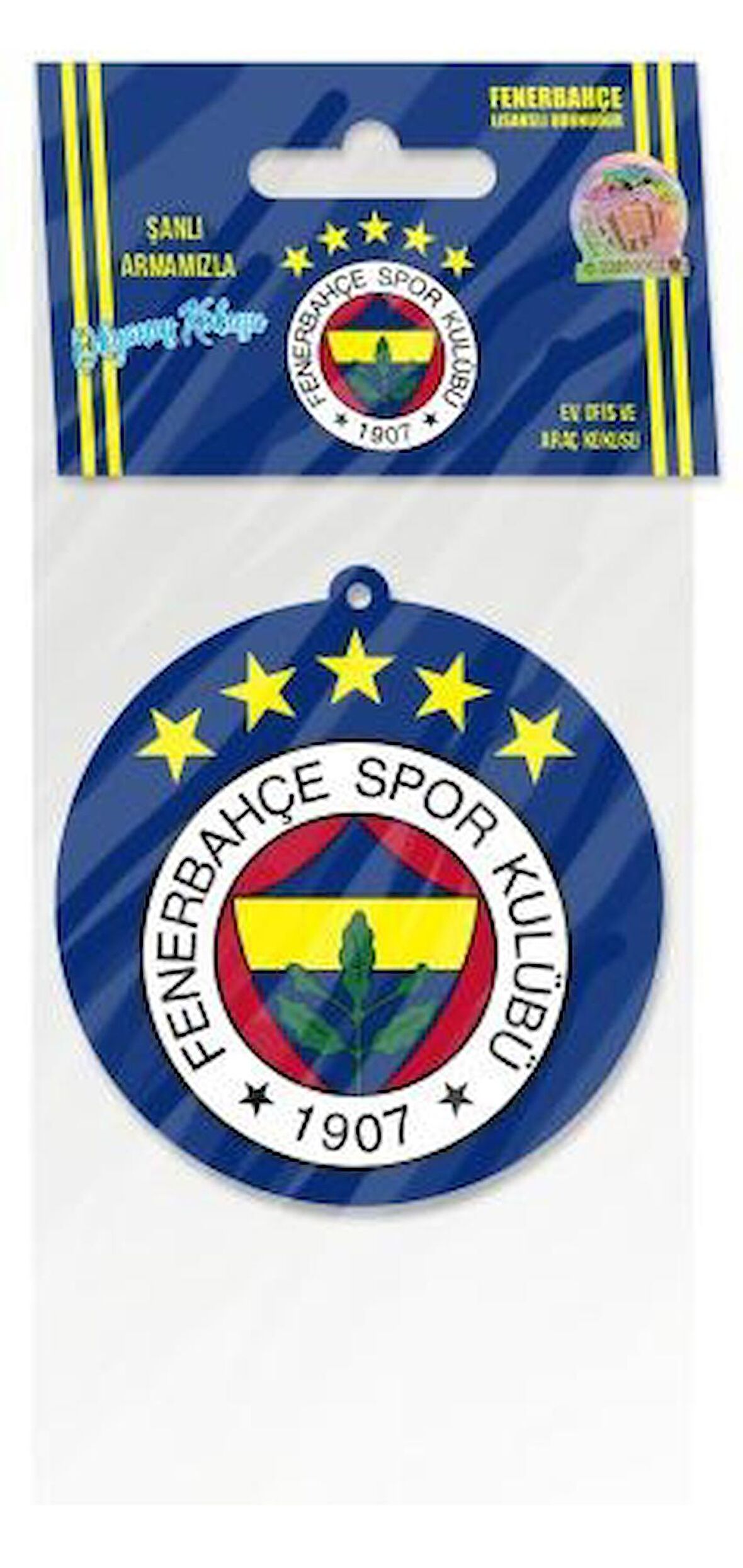 Fenerbahçe 5 Yıldız Arma Oto Kokusu