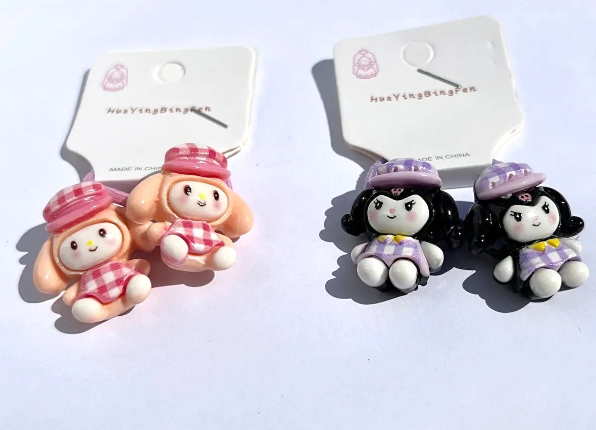 Kuromi, My Melody Toka Seti