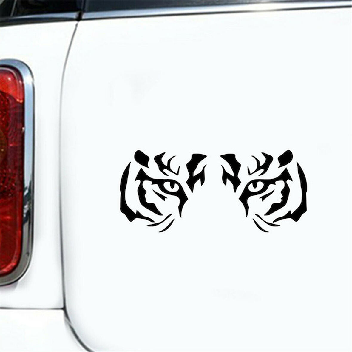 Kaplan Gözü Desen Araba Sticker 2