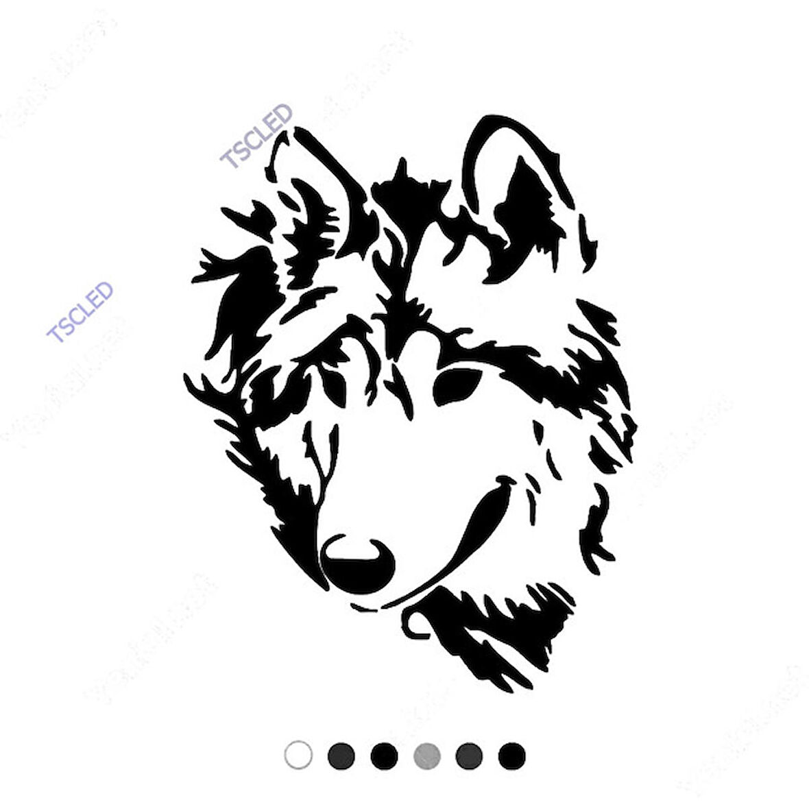 Kurt  Araba Sticker Yapıştırması  17cm