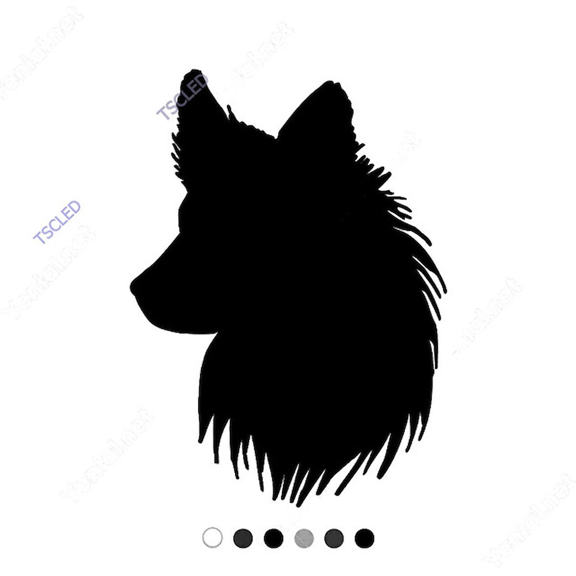 Sakin Duran Kurt Sticker 15cm