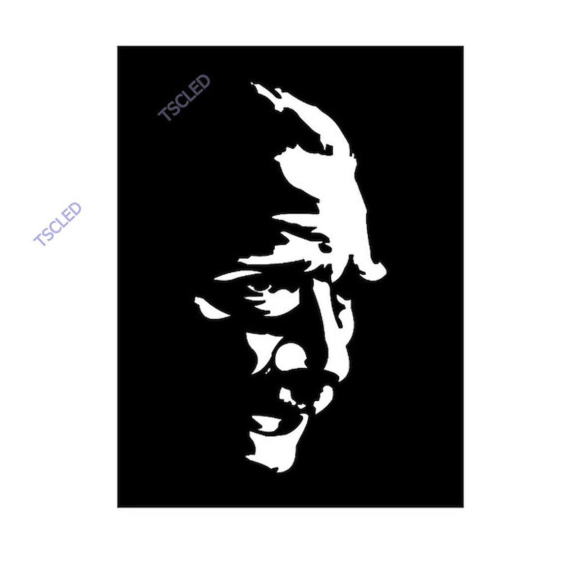 Atatürk Görseli Sticker 25cm