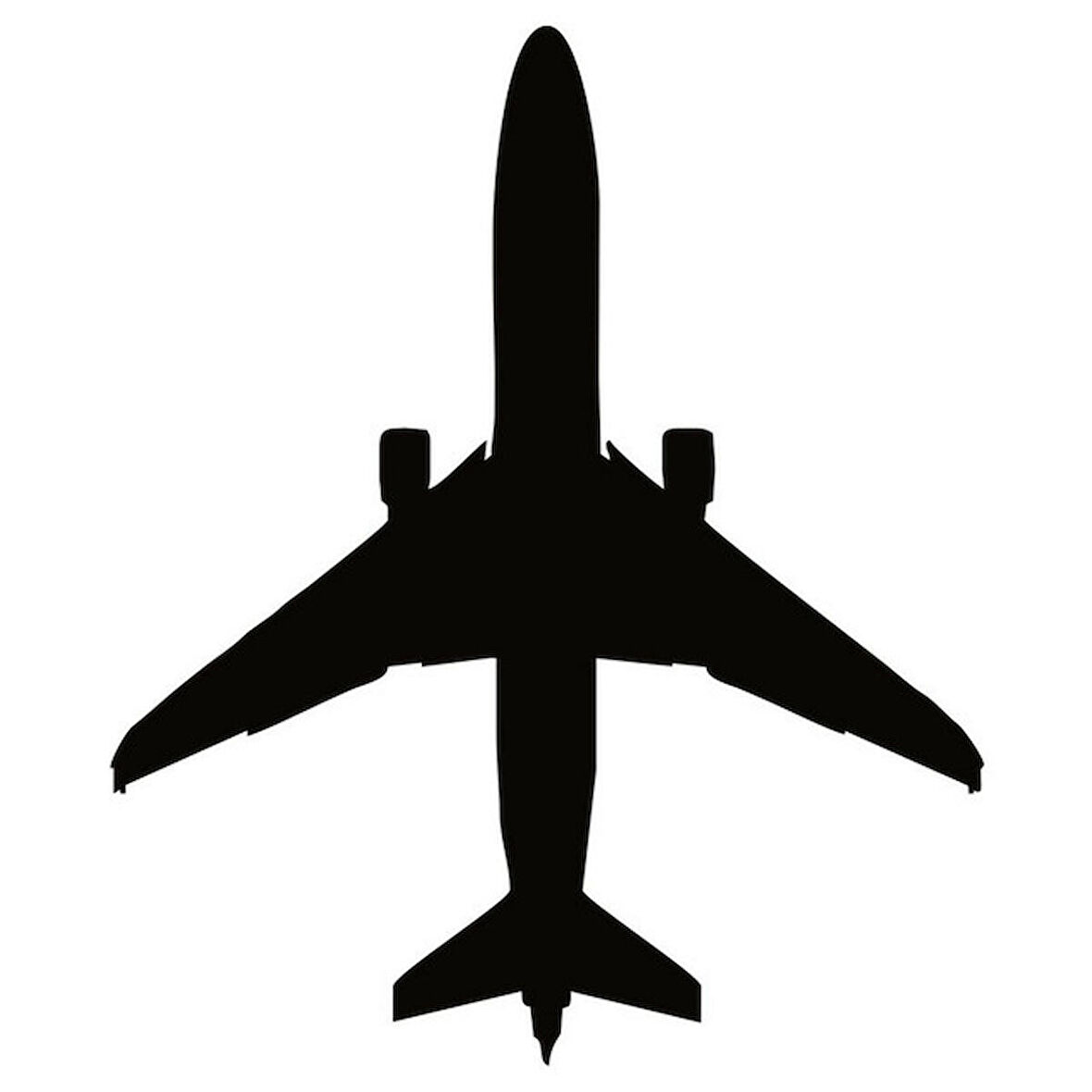 Uçak Araba Sticker Dizüstü Bİlgisayar Sticker 2