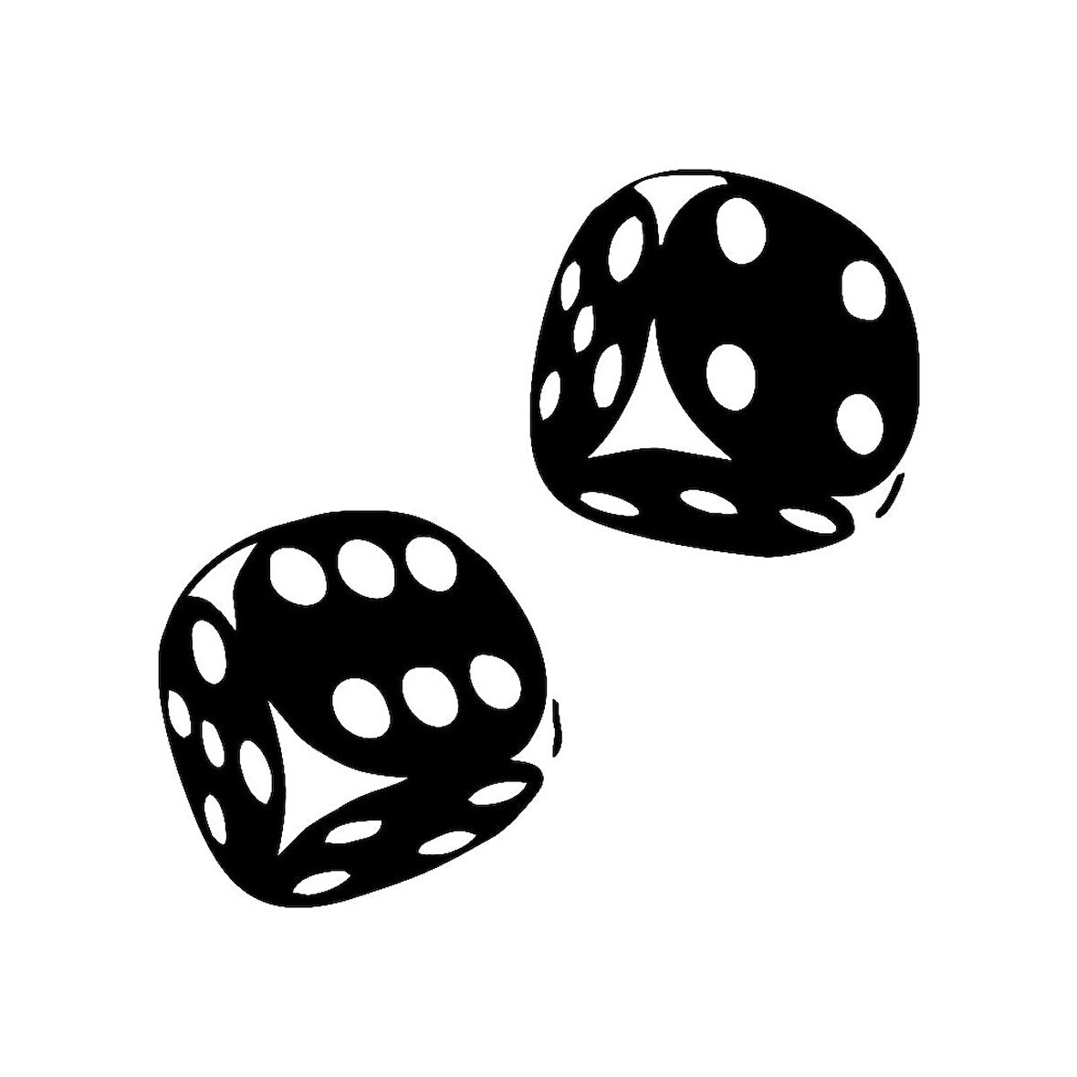 Zar 6- 4 Sticker Yapıştırma 15cm