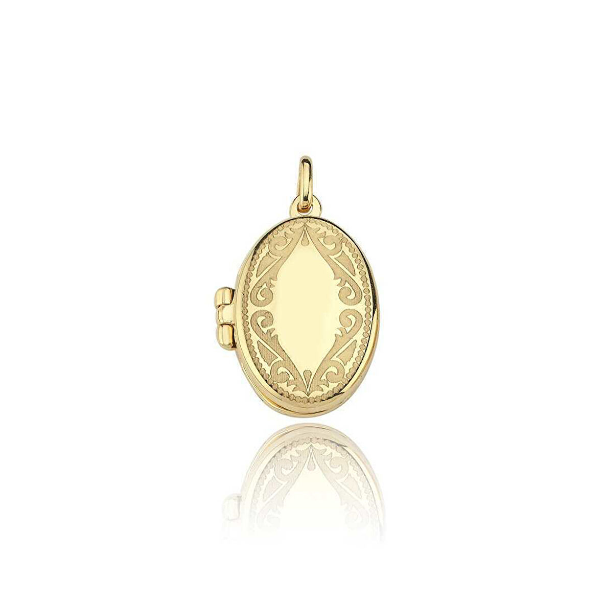 Oval Desenli Kapaklı Uç