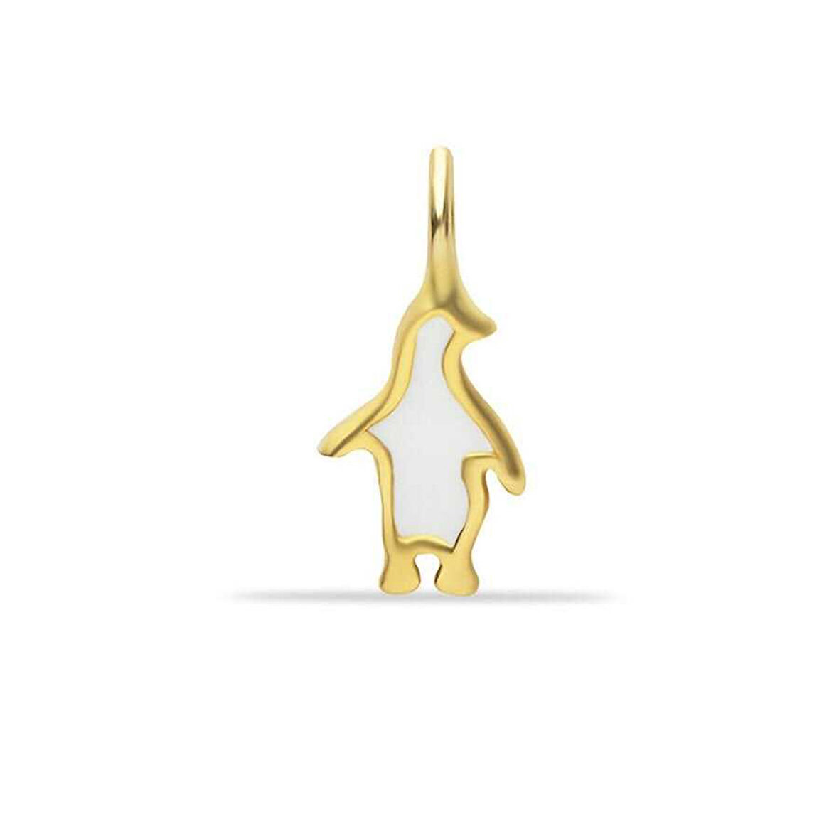 Beyaz Penguen Charm