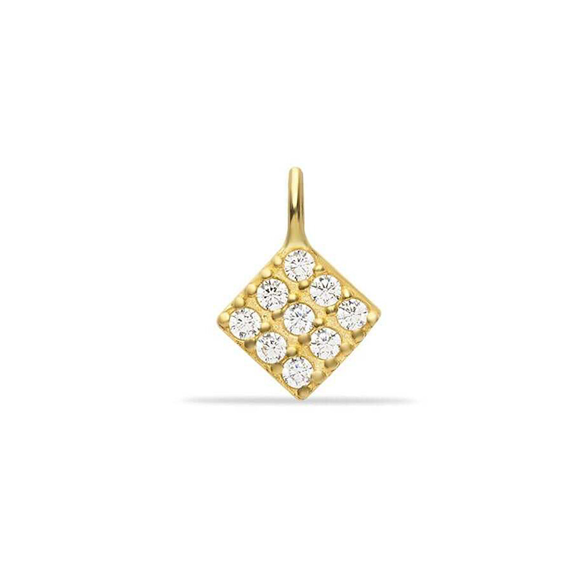 Taşlı Dörtgen Charm