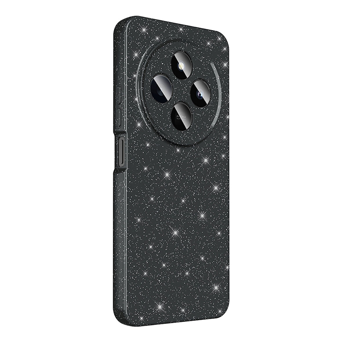 Redmi 14C 4G Kılıf Kamera Korumalı Simli Parıltılı Lüks Silikon