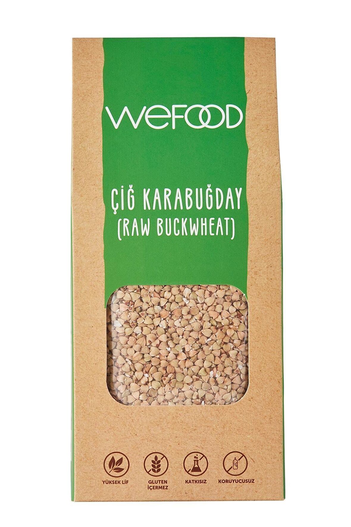 Wefood Glutensiz Çiğ Karabuğday Tanesi 400 gr