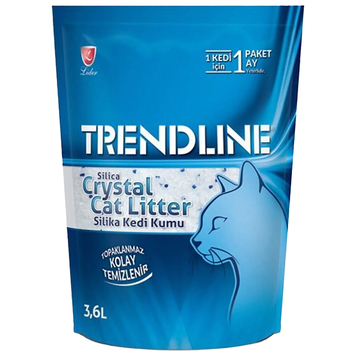 Trendline Silica Kristal Kedi Kumu 3,6lt