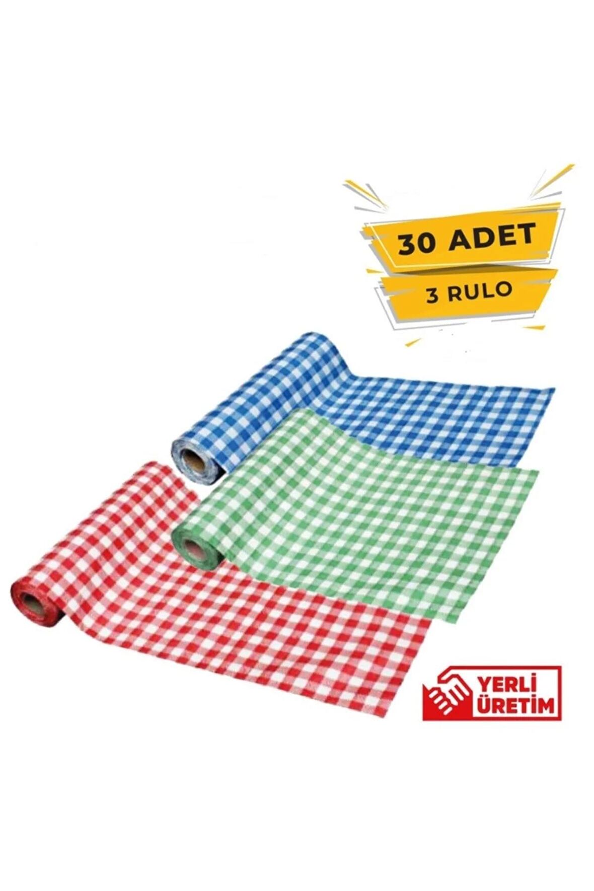 Tek Kullanımlık Masa Ve Aktivite Örtüsü 100x120 3'lü Rulo