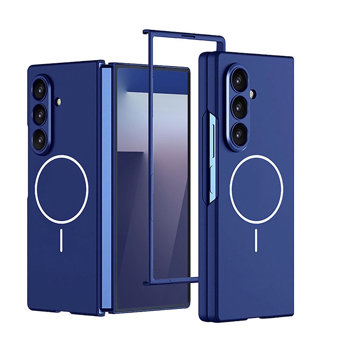 Galaxy Z Fold 7 Kılıf Wireless Şarj Özellikli Kıpta M-safe Ultra İnce Kapak