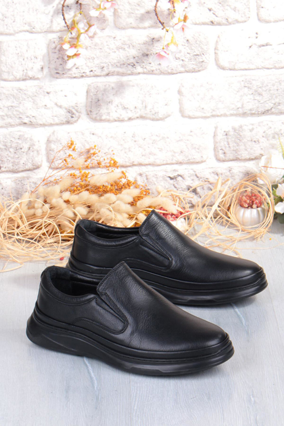 James Franco 1651 Micro Klima Sistem Hakiki Deri Kauçuk Taban Erkek Ayakkabı