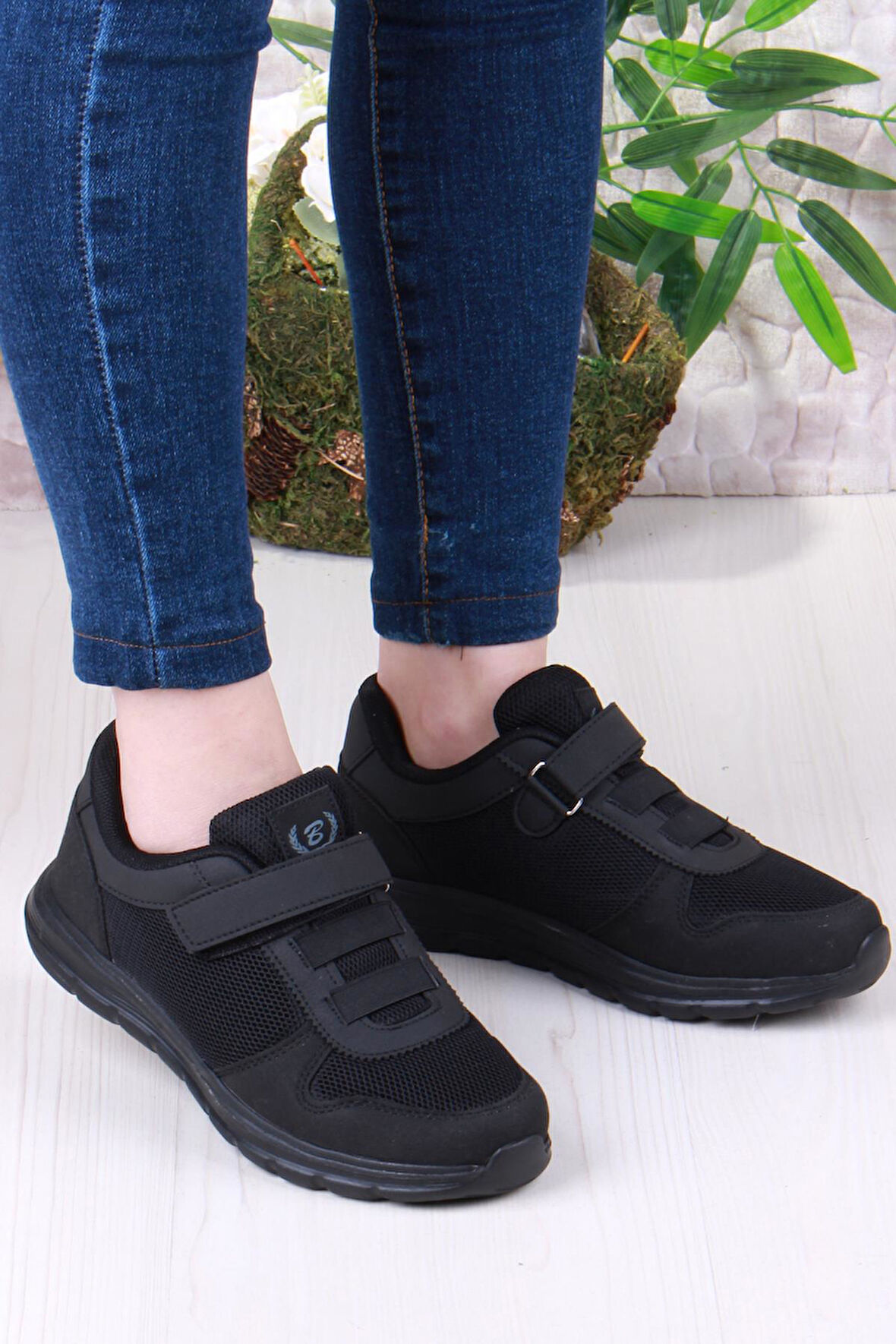 Fort 0616 Sea Anatomik Cırtlı Rahat Esnek Hafif Kadın Spor Ayakkabı