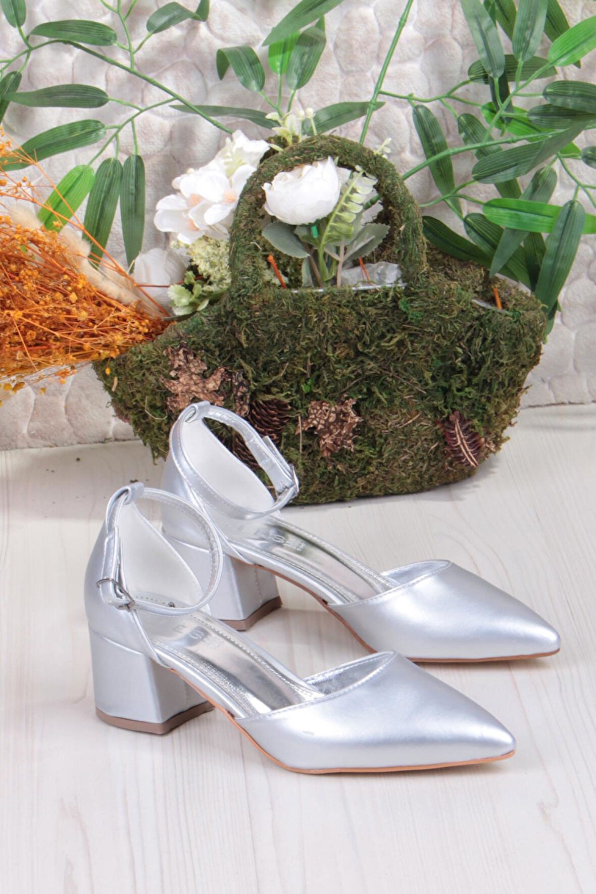 Fort 110-416 Rahat Alçak Kalın Topuklu Kadın Ayakkabı